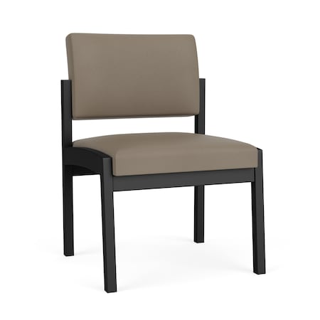 Lesro Lenox Armless Guest Chair, 22.5 in W 24.5 in L 32 in H LS1102